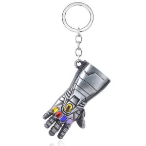 RJ New 20 Pcs/Lot Avengers 3 Thor Axe Hammer Keychains Bronze Silver Mjolnir Infinity War Men Women Keyring Cosplay Jewelry