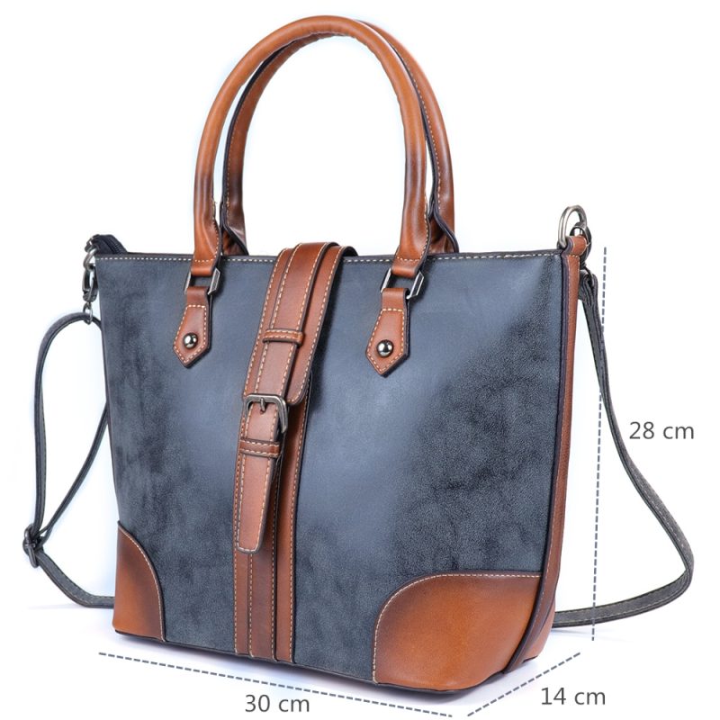 Torba Damska - SHOPPER - Skóra Naturalna - Moda Sezonu