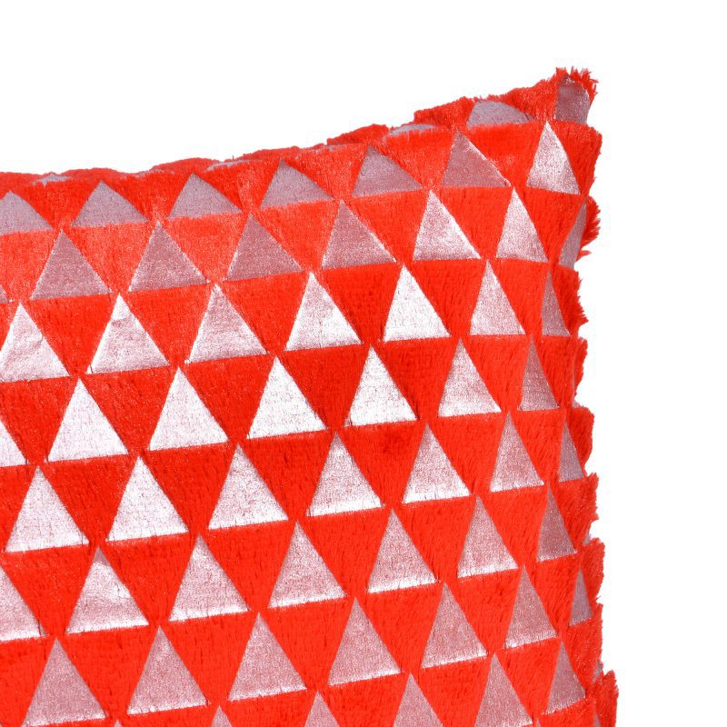 Poszewka na poduszkę z motywem geometrycznym