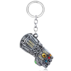 RJ New 20 Pcs/Lot Avengers 3 Thor Axe Hammer Keychains Bronze Silver Mjolnir Infinity War Men Women Keyring Cosplay Jewelry