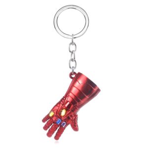 RJ New 20 Pcs/Lot Avengers 3 Thor Axe Hammer Keychains Bronze Silver Mjolnir Infinity War Men Women Keyring Cosplay Jewelry