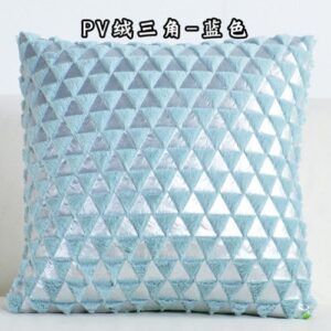 Poszewka na poduszkę z motywem geometrycznym