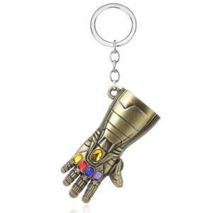 RJ New 20 Pcs/Lot Avengers 3 Thor Axe Hammer Keychains Bronze Silver Mjolnir Infinity War Men Women Keyring Cosplay Jewelry