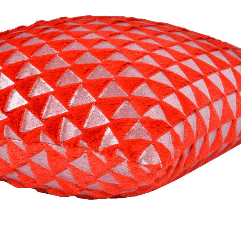 Poszewka na poduszkę z motywem geometrycznym