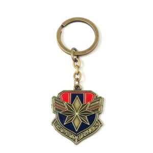 RJ New 20 Pcs/Lot Avengers 3 Thor Axe Hammer Keychains Bronze Silver Mjolnir Infinity War Men Women Keyring Cosplay Jewelry