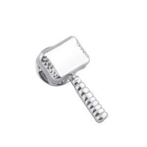 RJ New 20 Pcs/Lot Avengers 3 Thor Axe Hammer Keychains Bronze Silver Mjolnir Infinity War Men Women Keyring Cosplay Jewelry