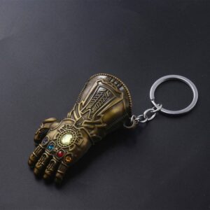 RJ New 20 Pcs/Lot Avengers 3 Thor Axe Hammer Keychains Bronze Silver Mjolnir Infinity War Men Women Keyring Cosplay Jewelry