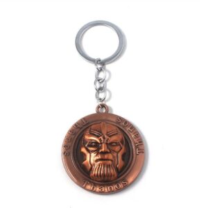 RJ New 20 Pcs/Lot Avengers 3 Thor Axe Hammer Keychains Bronze Silver Mjolnir Infinity War Men Women Keyring Cosplay Jewelry