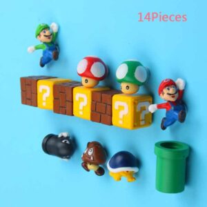 Magnes Na Lodówkę - SUPER MARIO - Idealny Na Prezent - ZESTAWY