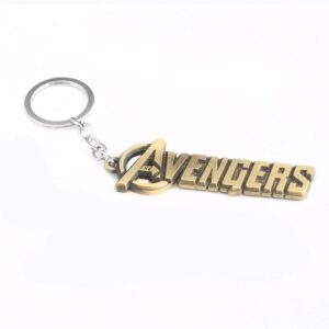 RJ New 20 Pcs/Lot Avengers 3 Thor Axe Hammer Keychains Bronze Silver Mjolnir Infinity War Men Women Keyring Cosplay Jewelry