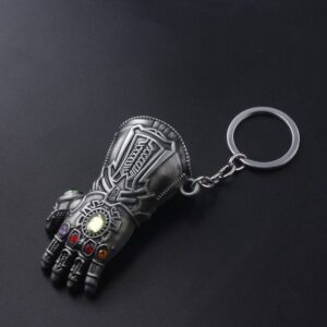 RJ New 20 Pcs/Lot Avengers 3 Thor Axe Hammer Keychains Bronze Silver Mjolnir Infinity War Men Women Keyring Cosplay Jewelry