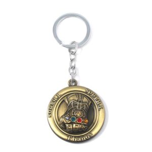 RJ New 20 Pcs/Lot Avengers 3 Thor Axe Hammer Keychains Bronze Silver Mjolnir Infinity War Men Women Keyring Cosplay Jewelry