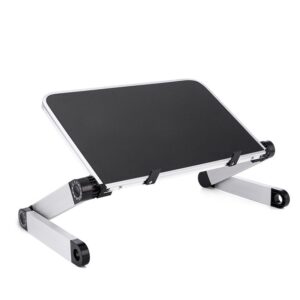 Stolik Do Laptopa - Metalowy - Regulowany - WIELOFUNKCYJNY