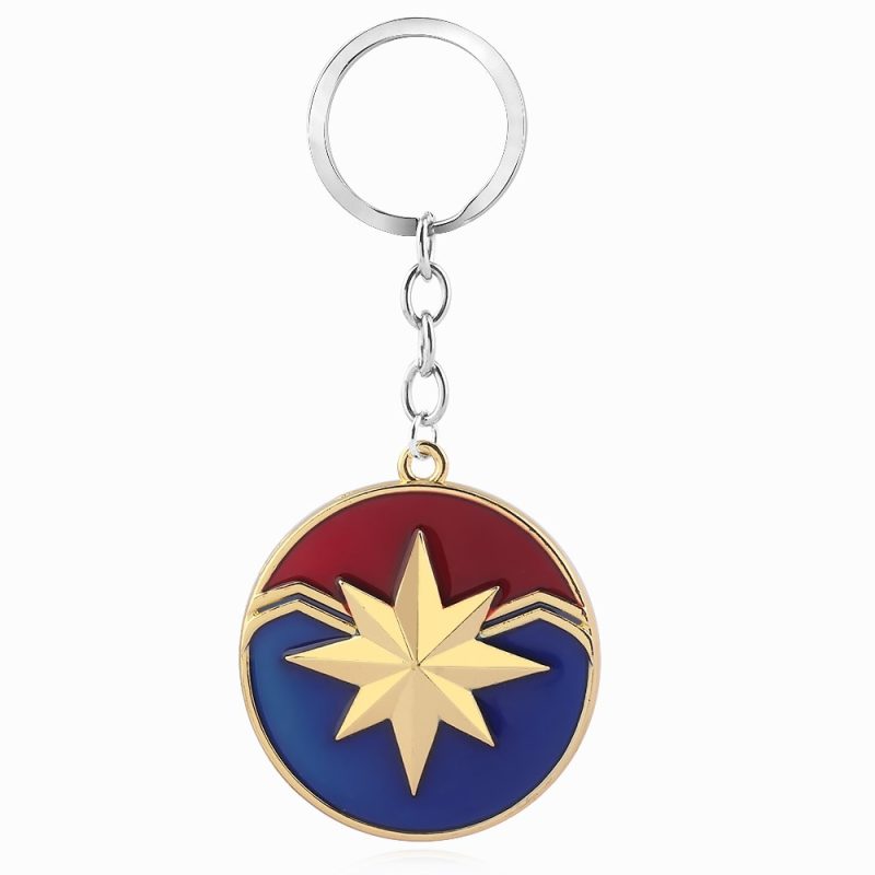 RJ New 20 Pcs/Lot Avengers 3 Thor Axe Hammer Keychains Bronze Silver Mjolnir Infinity War Men Women Keyring Cosplay Jewelry