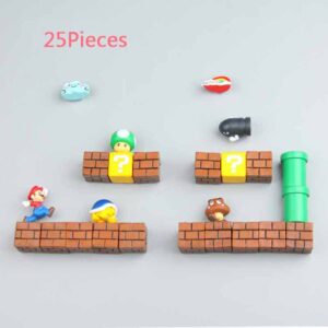 Magnes Na Lodówkę - SUPER MARIO - Idealny Na Prezent - ZESTAWY