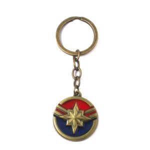 RJ New 20 Pcs/Lot Avengers 3 Thor Axe Hammer Keychains Bronze Silver Mjolnir Infinity War Men Women Keyring Cosplay Jewelry