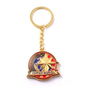 RJ New 20 Pcs/Lot Avengers 3 Thor Axe Hammer Keychains Bronze Silver Mjolnir Infinity War Men Women Keyring Cosplay Jewelry