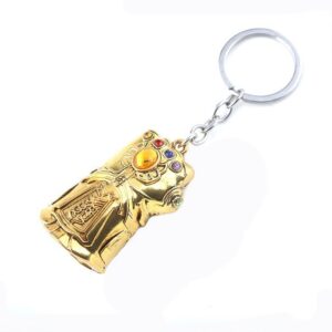 RJ New 20 Pcs/Lot Avengers 3 Thor Axe Hammer Keychains Bronze Silver Mjolnir Infinity War Men Women Keyring Cosplay Jewelry