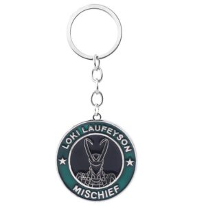RJ New 20 Pcs/Lot Avengers 3 Thor Axe Hammer Keychains Bronze Silver Mjolnir Infinity War Men Women Keyring Cosplay Jewelry
