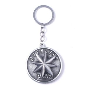 RJ New 20 Pcs/Lot Avengers 3 Thor Axe Hammer Keychains Bronze Silver Mjolnir Infinity War Men Women Keyring Cosplay Jewelry