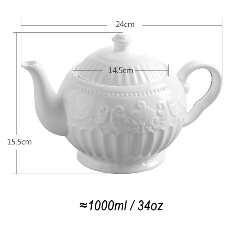 Dzbanek Do Kawy - PORCELANA - Styl I Elegancja - Idealny Na Prezent