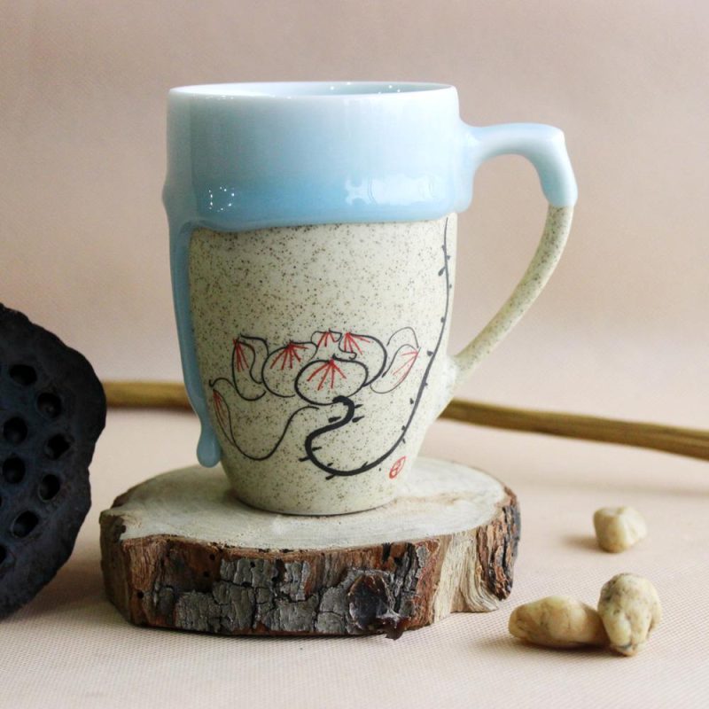 Kubek Ceramiczny - Nowoczesny Design - Idealny Do Pracy - Szkoły