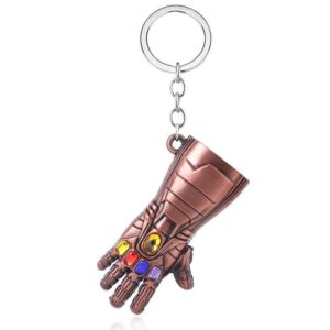 RJ New 20 Pcs/Lot Avengers 3 Thor Axe Hammer Keychains Bronze Silver Mjolnir Infinity War Men Women Keyring Cosplay Jewelry