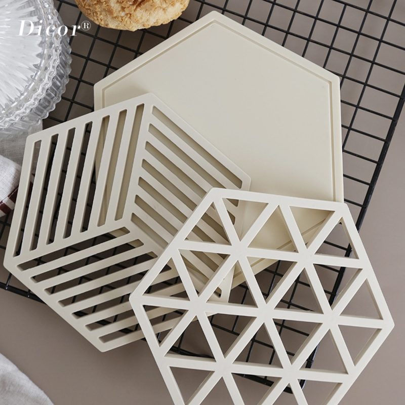 Podkładka Stołowa - Kuchenna - Hexagon - Izolacyjna - Żaroodporna