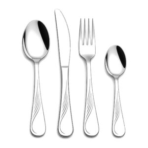 Zestaw  Sztućców 24 szt - HOME DECOR - 24/30 Szt - Srebrny 24 Szt