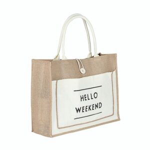 Torba Na Ramię Luksusowa Designerska - Lniana