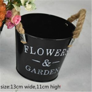 Metalowa Donica  W STYLU NORDIC - HOME & GARDEN