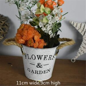 Metalowa Donica  W STYLU NORDIC - HOME & GARDEN