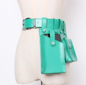 Pas Damski - Szeroki - Gorset Z Etui - PUNK STYLE