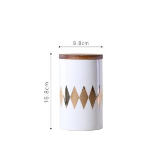 Nordic  - Ceramiczny Pojemnik Do Przechowywania Żywności - Puszka