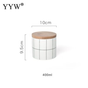 Nordic - Pojemnik Do Przechowywania Żywności -  Puszki - Ceramiczne