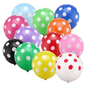 Śliczne Balony Lateksowe - Happy Birthday Party 10 Szt