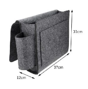Filc - Przyłóżkowy Wiszący Organizer - Duży