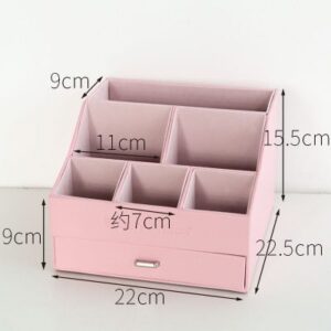 Organizer Biurowy - Kosmetyczny - Skórzany Z  Szufladą