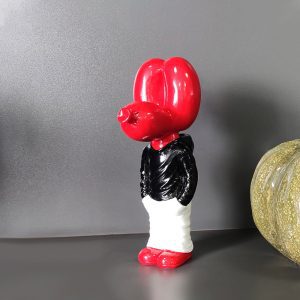 Figurka Psa W Bluzie Z Żywicy
