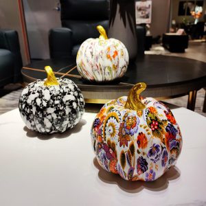 Kreatywne Malowane Kolorowe Figurki Dyni