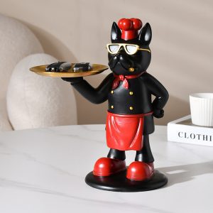 Figurka Cook Bulldog - Twoje Nowe Ulubione Zwierzęce Dzieło Sztuki