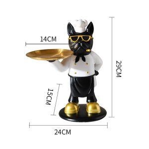 Figurka Cook Bulldog - Twoje Nowe Ulubione Zwierzęce Dzieło Sztuki