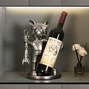 Stojak Na Wino -  Buldog Francuski
