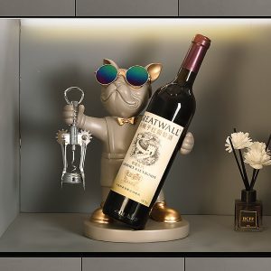 Stojak Na Wino -  Buldog Francuski