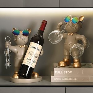 Stojak Na Wino -  Buldog Francuski