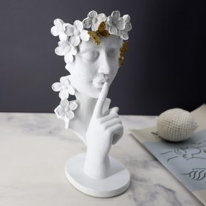 Figurka Milczenia i Ciszy z Żywicy