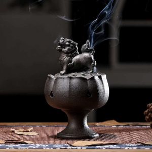 Kielich Ceramiczny do Aromaterapii Z Palnikiem
