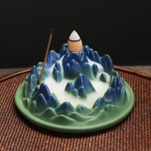 Ceramiczny Palnik do Kadzideł -  Magiczne Efekty Wodospadu