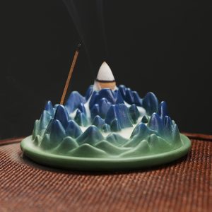 Ceramiczny Palnik do Kadzideł -  Magiczne Efekty Wodospadu