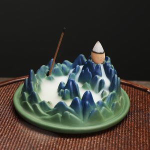 Ceramiczny Palnik do Kadzideł -  Magiczne Efekty Wodospadu